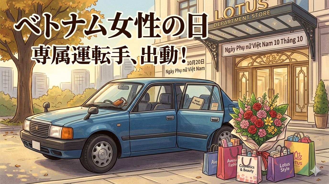 【国際結婚】10月20日「ベトナム女性の日」に夫がすること・リアルなエピソード